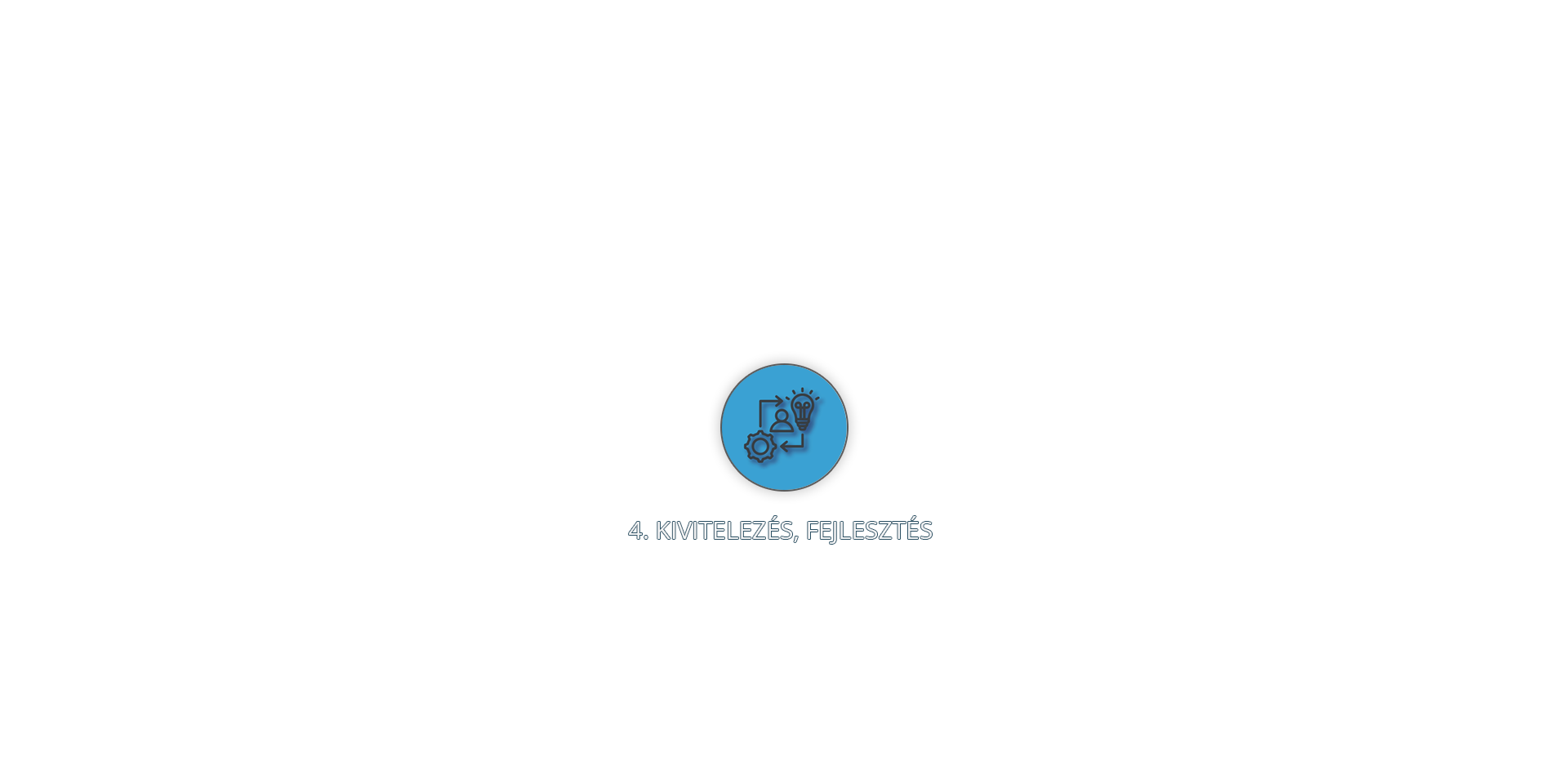 4. Kivitelezés, fejlesztés